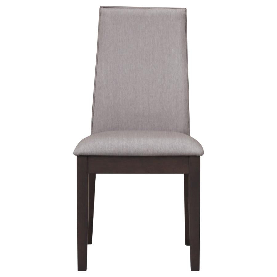 Spring Creek Upholstered Side Chairs Grey (Set of 2)