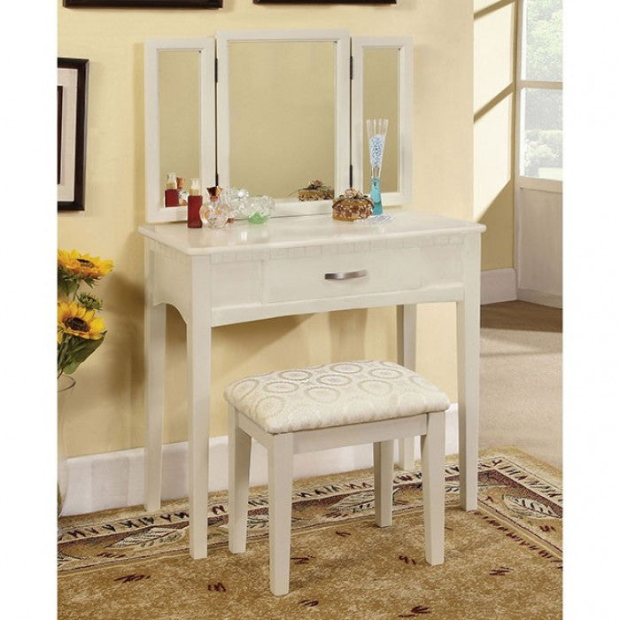 Potterville Vanity Set -White