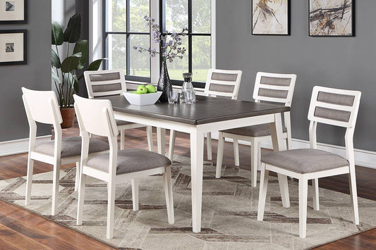 Sela DINING CHAIR - White/Grey