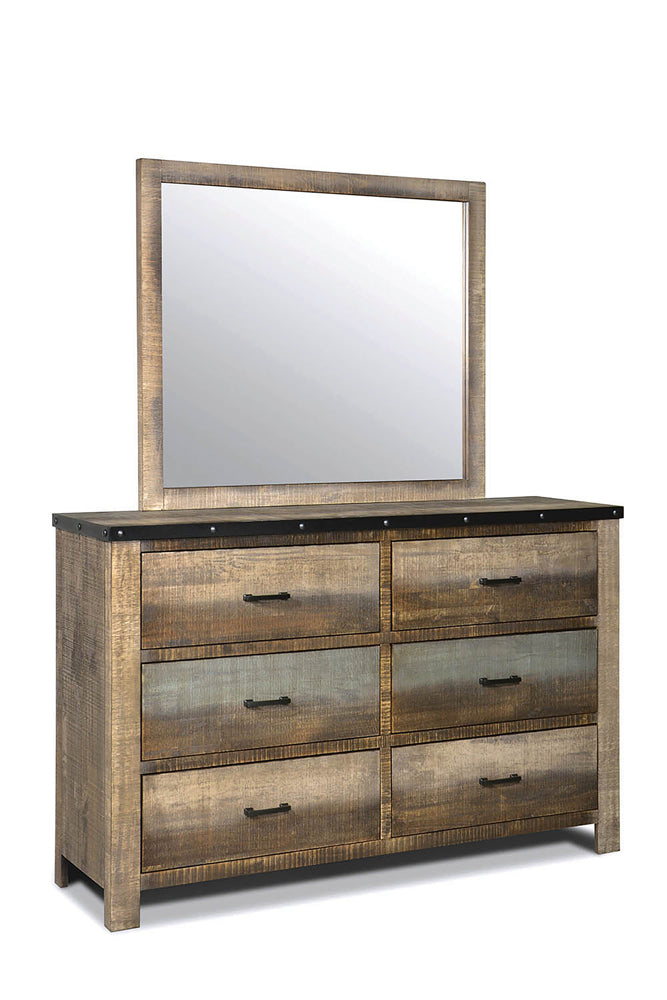 Leighton 2-drawer Nightstand Metallic Mercury