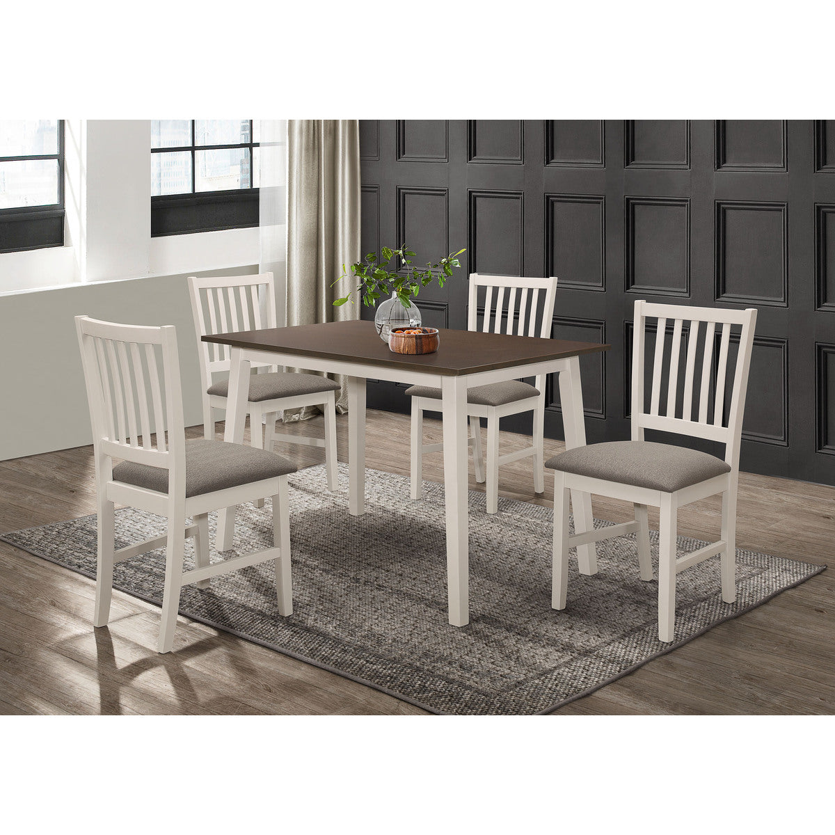 7809 5PC Two Tone 5-PC Dining set