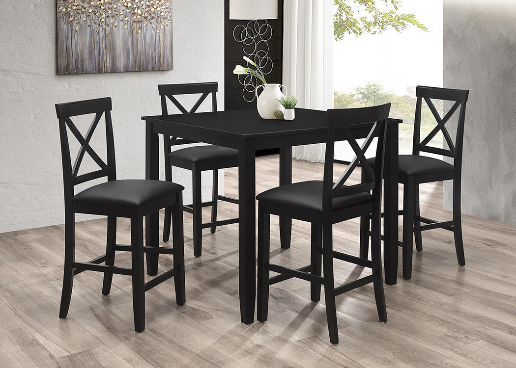 Milton 5-Pc Counter Height Dining Set