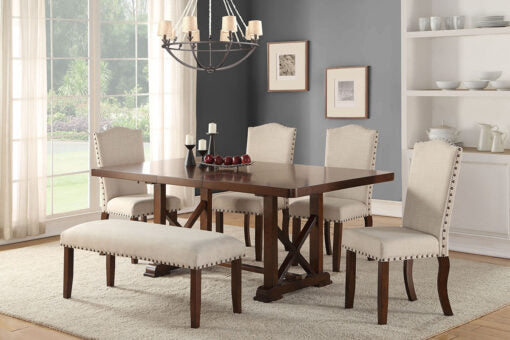Abbyson Dining Table with Leaf