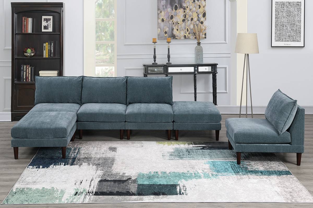 876 6pc Sectional
