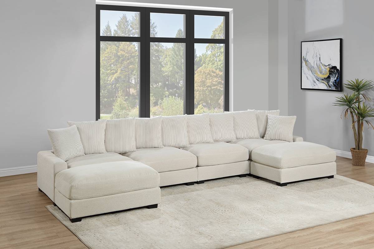 180 6PC Modular Sectional