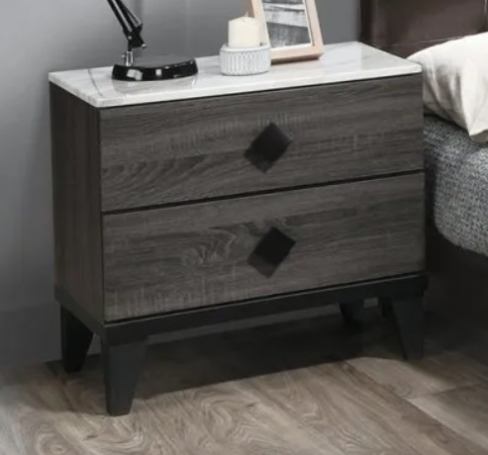 Malibu Nightstand - Grey