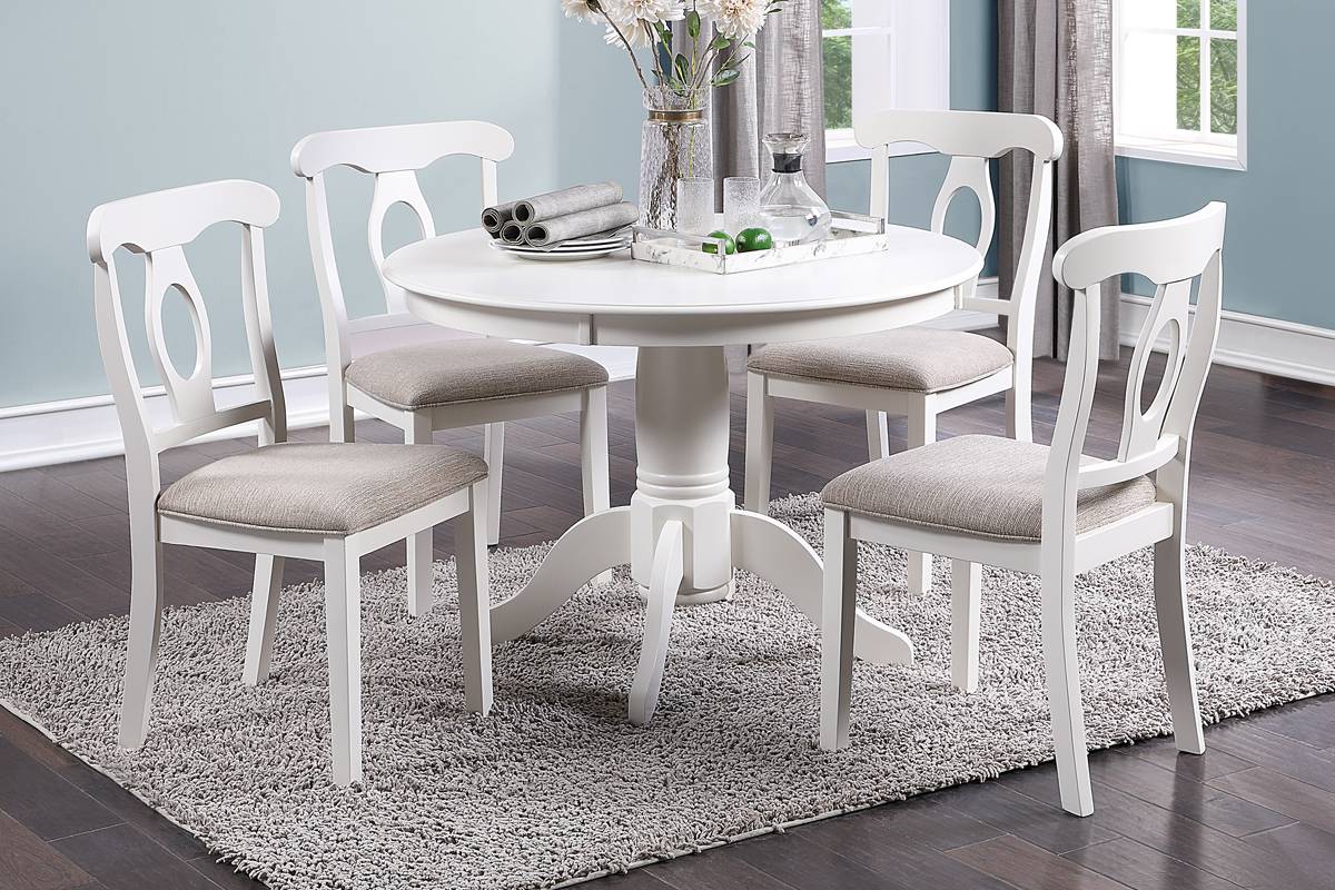 Sera 5-PC DINING SET - WHITE
