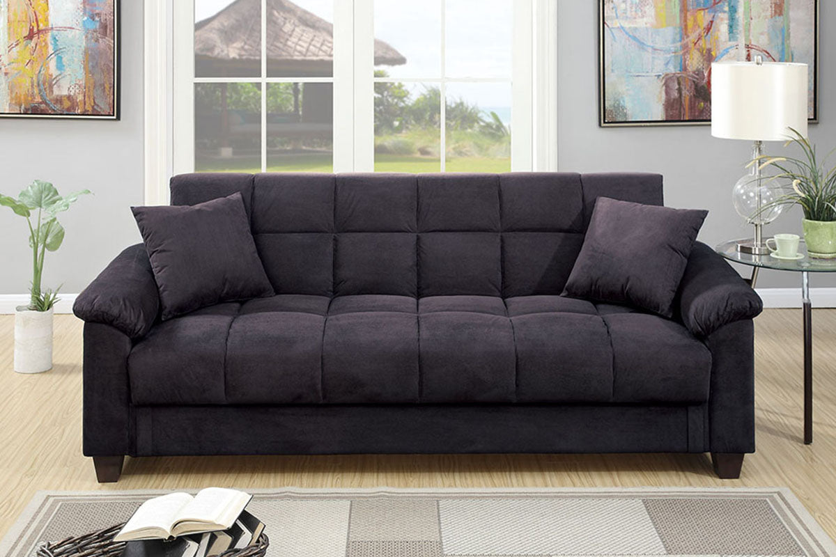 Humphrey Adjustable Sleeper Sofa - Ebony
