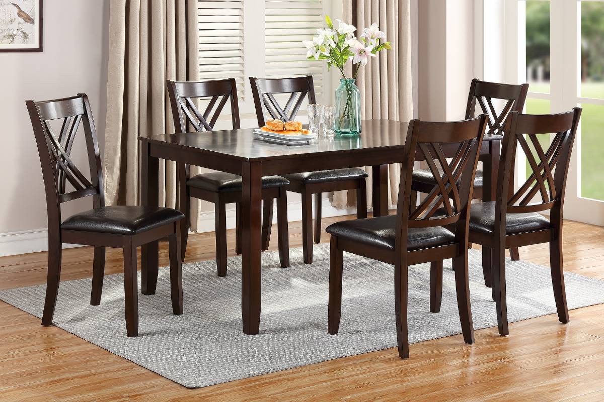 F2554 Raya 7-PC Dining Set