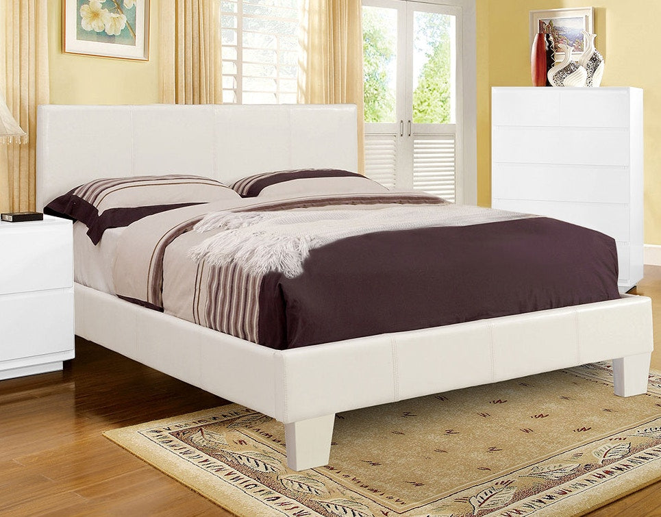 Winn Park Bed Frame WITH MATTRESS - White