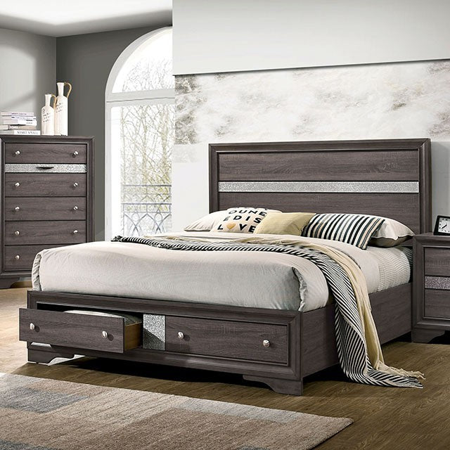 Chrissy Platform Storage Bed