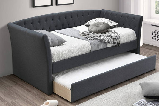 Elisabeth Daybed with Trundle  - Charcoal