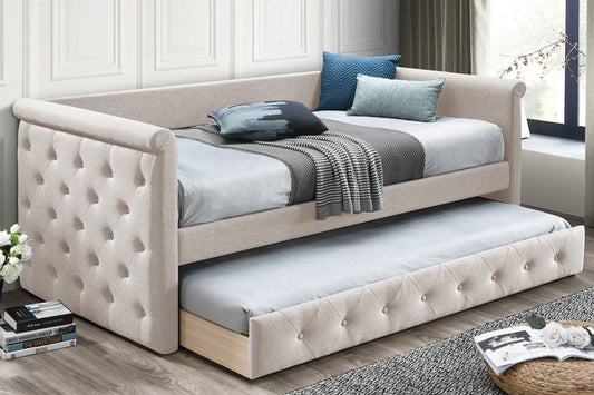 Allora Daybed with Trundle - Beige