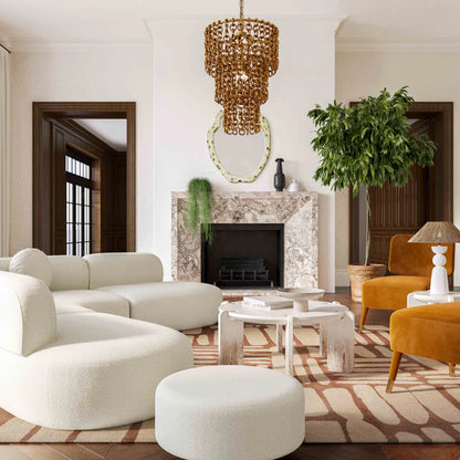 Broohah 3-Piece Upholstered L-Shaped Sectional