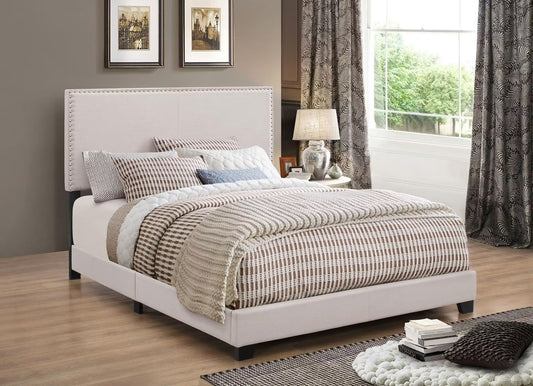 Vic Queen Bed - Khaki