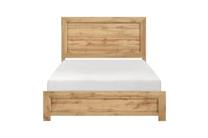 1534NA-Q Corbin Queen Bed - Natural