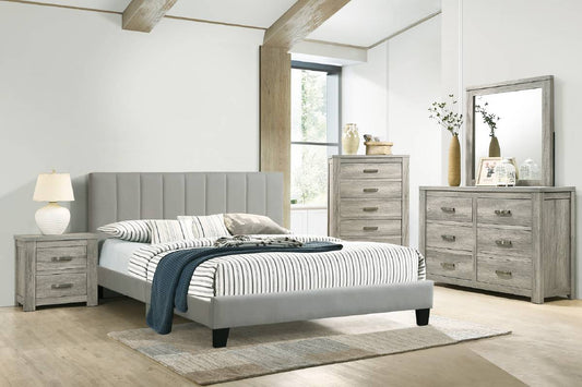 Simon Queen Bed Frame WITH MATTRESS
