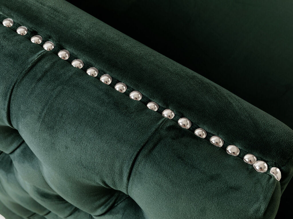 SALE! Bayberry Sofa in Emerald Green