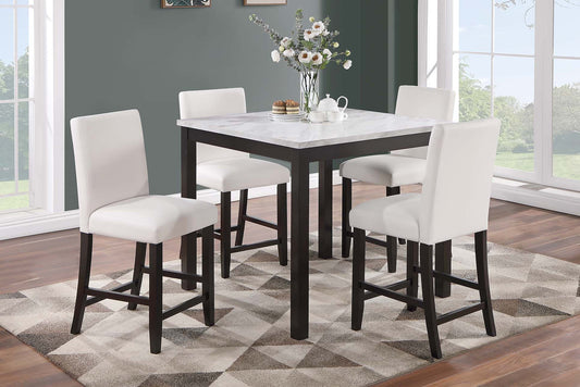 F2617 5pc Counter Height Dining Set