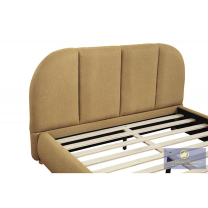 CT-05 Chanel Queen Platform Bed- Golden Brown