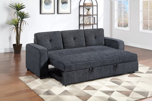F7122 Convertible Sofa Sleeper Sofa with Pull-Out Bed
