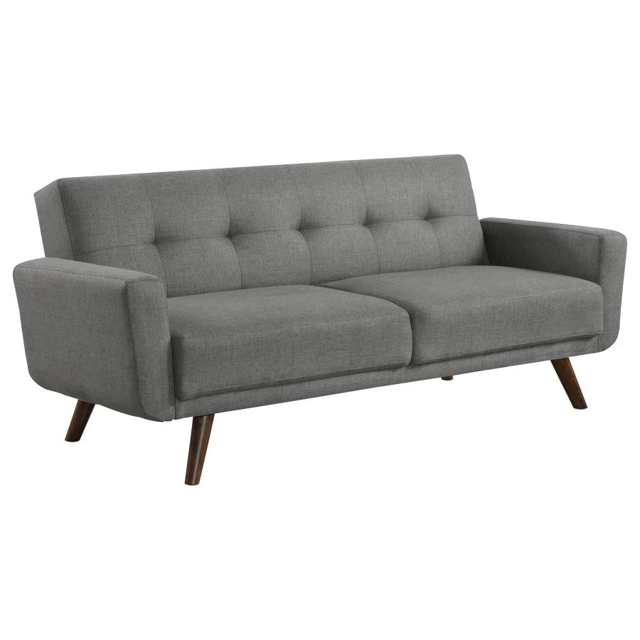 Hilda Tufted Upholstered Sofa Bed - Grey