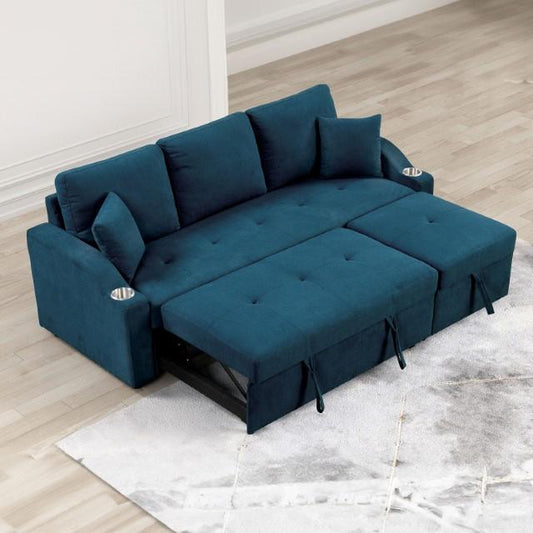 FM6963BL-PK  Royden Sectional with Pull out Sleeper