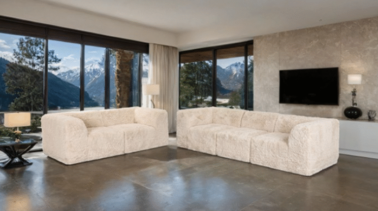 FM62102BG-SF-PK 3pc Deep Seating Modular Sofa