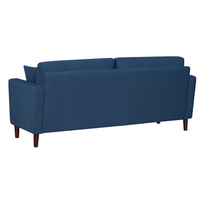 HM8008BU 2PC Sofa and Loveseat - Blue