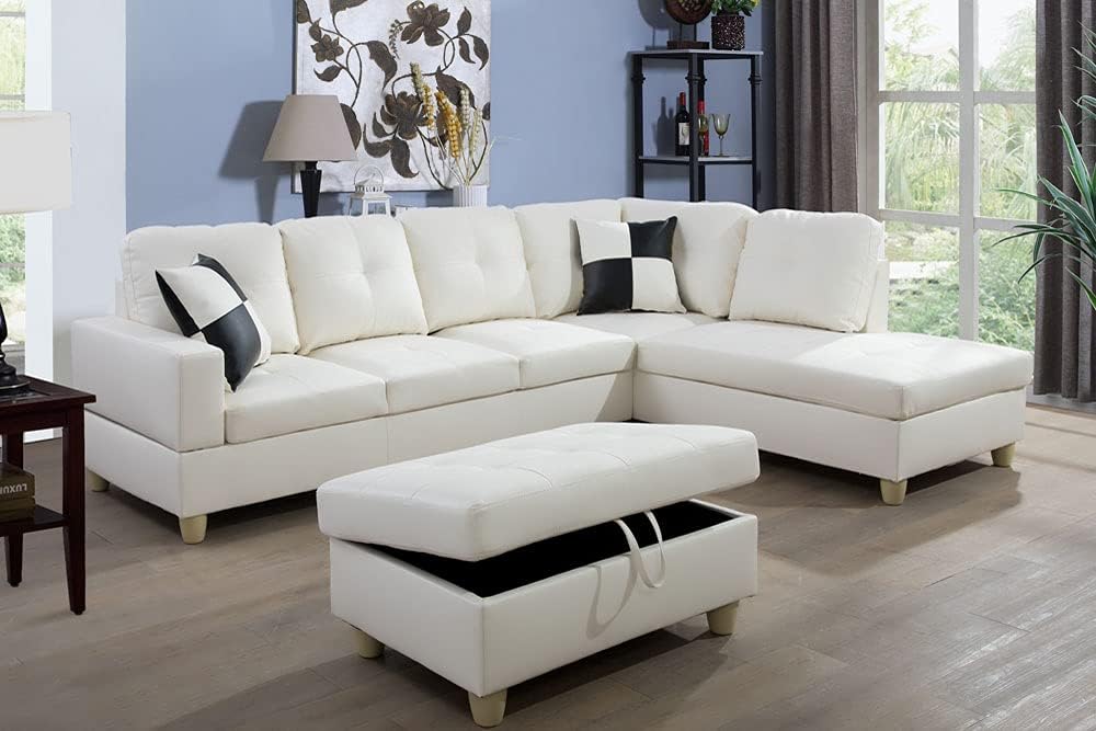 Sectional Ivory Ca Furniture