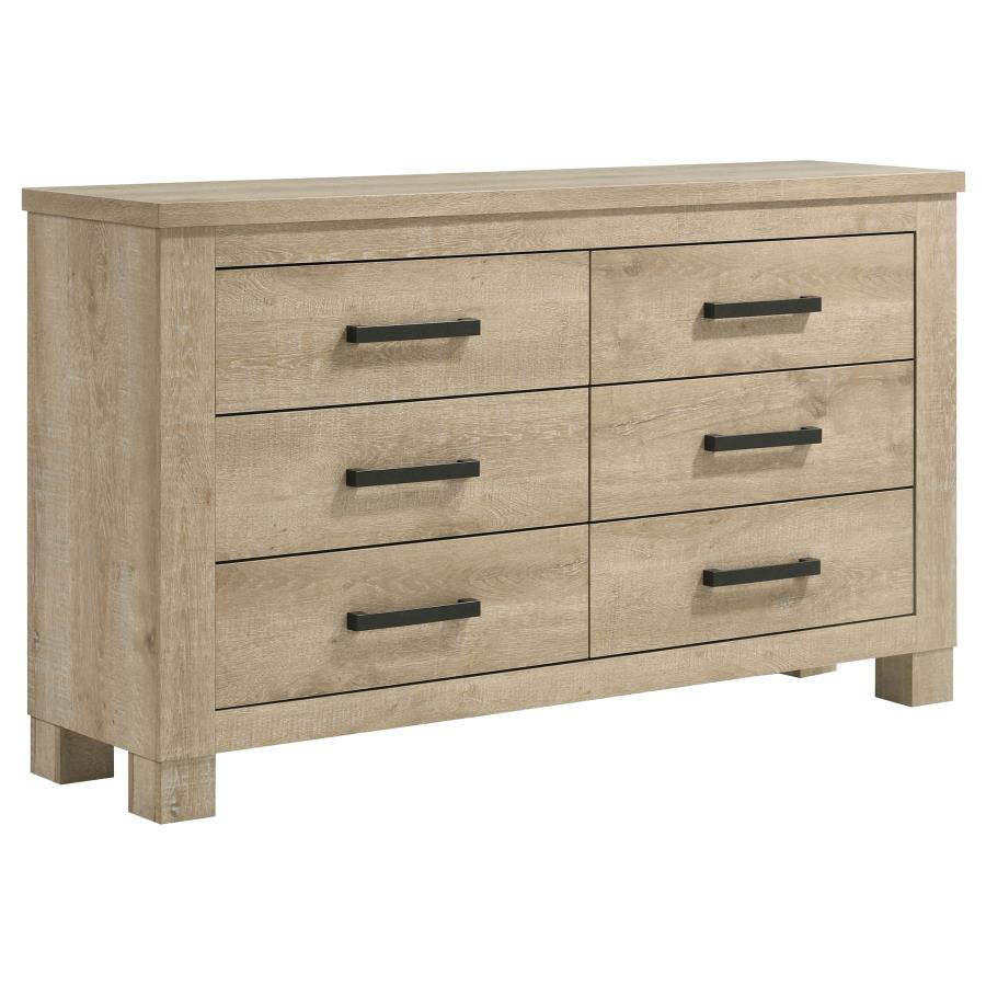 Oakglen Queen Bedroom Set Weathered Oak
