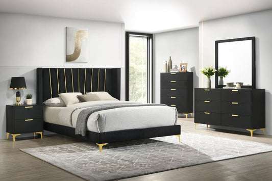 Kendall Upholstered Queen Bedroom Set