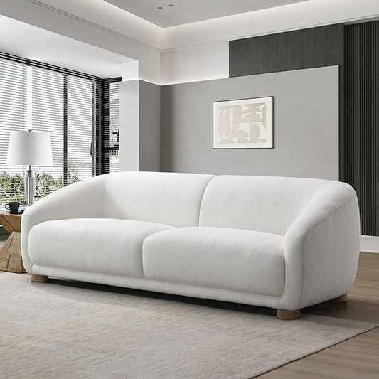 Kolvere Boucle Sofa - White