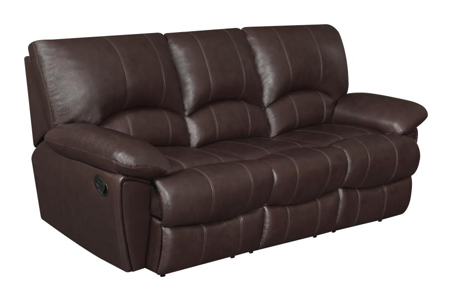 Clifford Pillow Top Arm Motion Sofa Chocolate