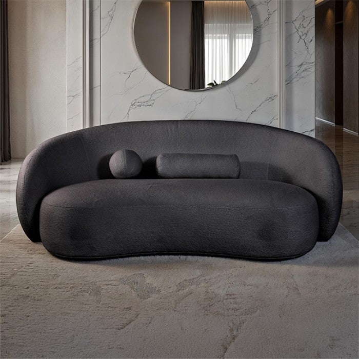FM61116BK-SF Brevik Sofa - Black