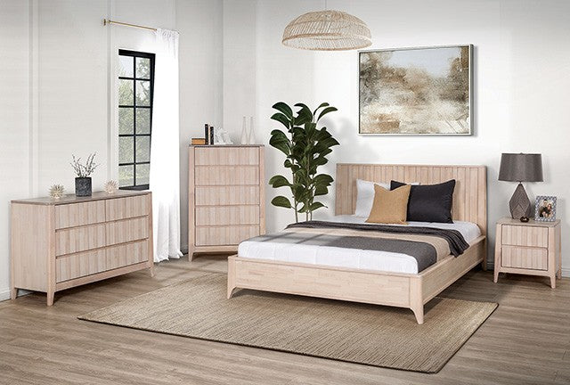 FM7105WH Gervais Queen Bedroom Set