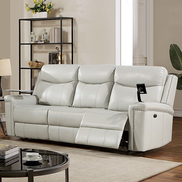 Florine Power Reclining Sofa with USB and Tray