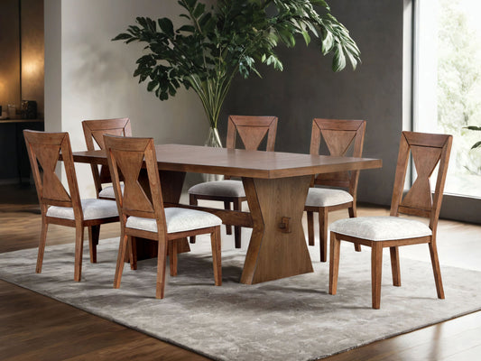 FM3428AK Johannes 7-Pc Dining Set