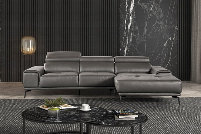 Vadso Sectional - Dark Gray