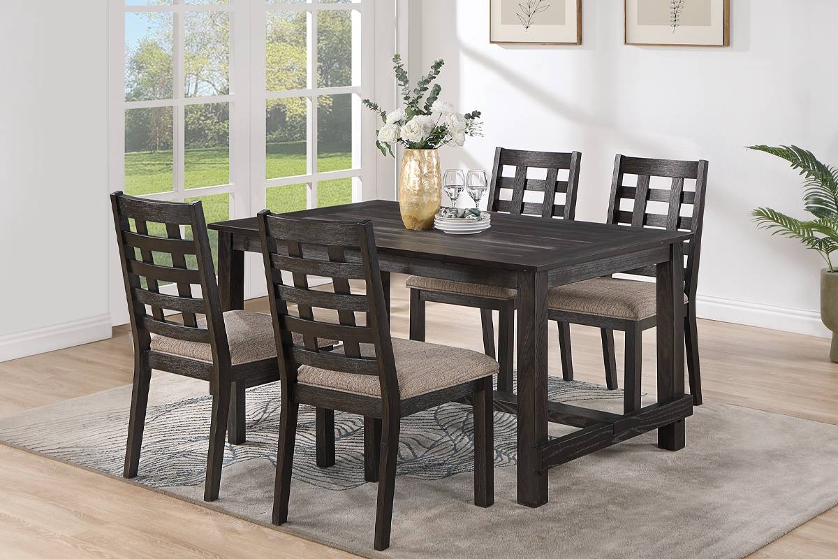 Jen 5pc. Dining Set - Cappuccino