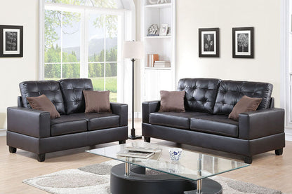 Bryant 2-PC Sofa Set - Brown