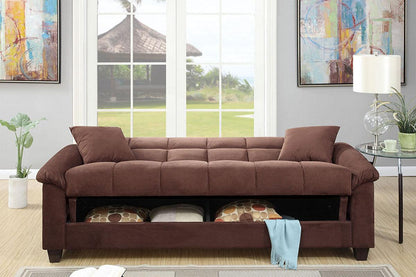 Humphrey Adjustable Sleeper Sofa - Brown