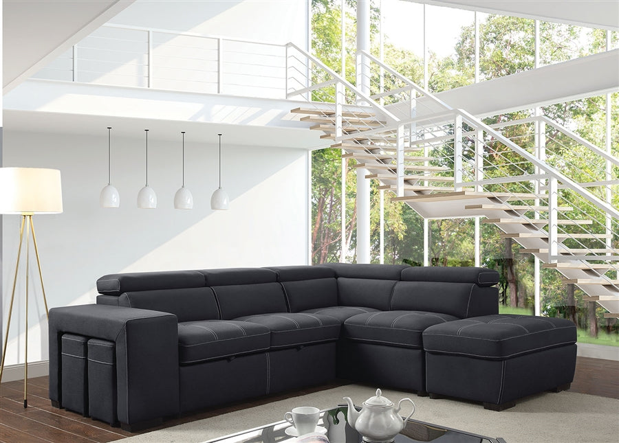 Athene Sectional with Pull Out Bed