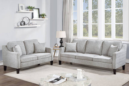 Felix 2-PC Sofa Set - Grey