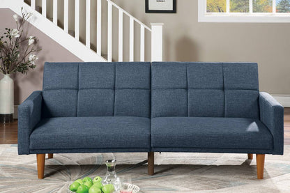 Mason Adjustable Sleeper Sofa - Navy