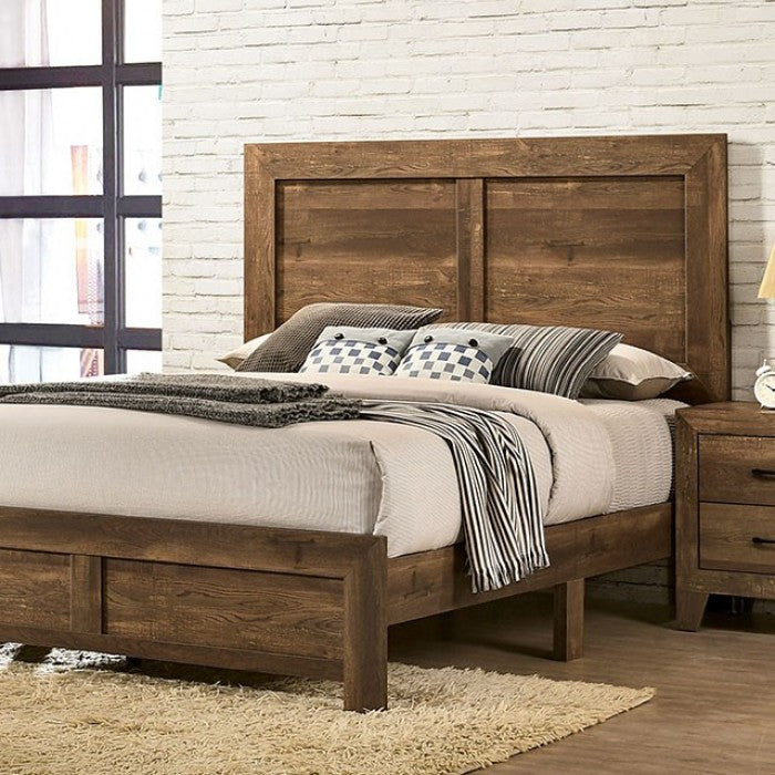 Wentworth Bed - Light Walnut