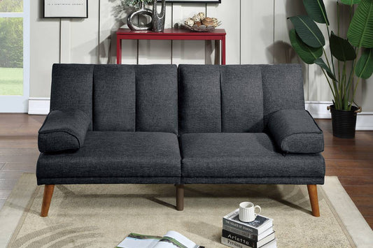 Brendan Fabric Sleeper Sofa  - Charcoal