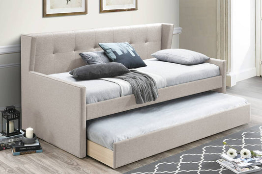 Andreas Daybed with Trundle - Beige