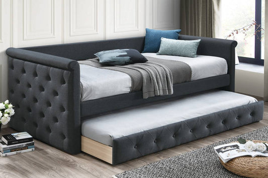 Allora Daybed with Trundle - Charcoal